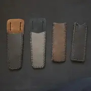 Hand-made Leather & Suede Knife Sheaths - 4 In Total - NEW - Never Used