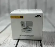 Aicoco AI Streamcam model acm-sc1-ac400 Live streaming webcam new in sealed box