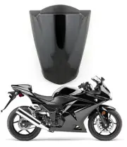 Rear Seat Cover Cowl Fit Kawasaki Ninja ZX250R ZX250 2008-2012 Black A1 #0