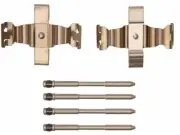 For 2016-2020 Ford Mustang Brake Hardware Kit Rear Dynamic Friction 34541YF 2017 (for: Ford)
