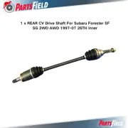 1 xREAR CV Drive Shaft For Subaru Forester SF SG 2WD AWD 1997-07 25TH Inner (for: Subaru)