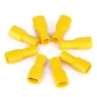 50PCS PVC Fully-Insulated Female Spade Wire Connector Crimp Terminals 12-10AWG