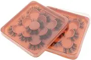 Ipetboom Voluminous Curly Eyelashes 2 Pcs False Lashes Natural Look Eyelash Extensions for Enhanced Eye Brightness