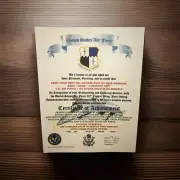 U.S.A.F. / AIR FORCE 52ND FIGHTER WING - CERTIFICATE OF ACHIEVEMENT