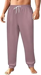 [Generic] Men's Sweatpants, Cozy Soft Mauve-21, Polyester Joggers, Sweatpants Jogging Pants for Workout Running