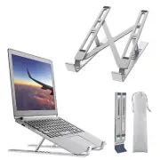 Laptop Stand, Ergonomic Aluminum Laptop Computer Stand, Foldable Computer Ris...