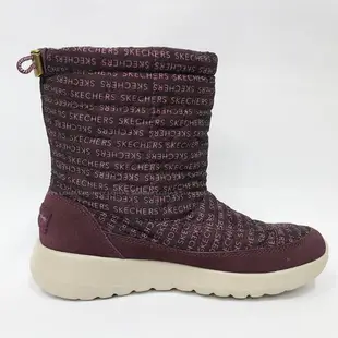 Skechers 女款冬季新款休閒時尚加絨保暖雪地靴 16617BURG 棕色【陽光樂活】(D1)