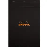 在飛比找誠品線上優惠-法國RHODIA 上掀式騎馬釘方眼筆記本/ A4+/ Bla