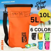 Waterproof Dry Bag Camping Outdoor Sack Kayak Boat Duffle Backpack Pouch 5L/10L