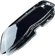 Car Headlight Lens Cover Replacement Head Light Lamp Lampshade Glass Shell Compatible for BMW X5 E53 2004-2006 Headlight Cover Replacement(Left)