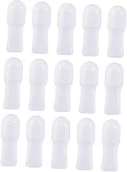 Ipetboom Roll Bottles Pcs Plastic Refillable Containers Roller Balls for Oils Perfumes
