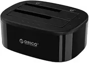 Orico 6228US3-C 2-Bay USB 3.0 HDD Docking Station - Black