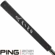 PING Golf Official Putter Grip Mid Size Black White Edition PP60 Rubber Club
