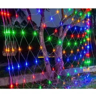 【防水網燈】2米x3米 聖誕網燈 網燈 漁網燈 裝飾燈 聖誕節燈 網子燈 椰子燈 聖誕樹燈 大網子 聖誕燈