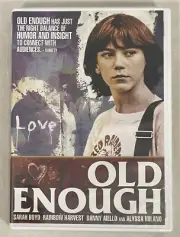 Old Enough DVD NEW Scorpion Releasing Sarah Boyd Rainbow Harvest