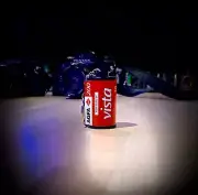 old design Vista AGFA 200 KEYCHAIN 35mm keychain film canister keyring agfa