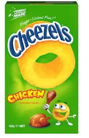 2 x Cheezels Chicken Flavoured Snacks Box 125g
