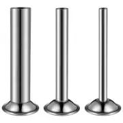 3PCS Electric Meat Grinder Sausage Stuffer Tubes with Funnels Attachment