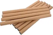 NUOBESTY 10pcs Mailing Tube Posters Storage Tube Wrapping Supply Poster Storage Portable Paper Poster Tube Drafting Tube Drawing Tube Cardboard Tubes for Packaging Poster Tube Carrying Abs