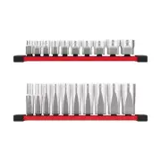 3/8 in. SAE Low Profile and Deep Well 6-Point Sockets with FOUR FLAT Sides