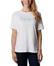 Columbia Womens Plus Size Graphic-Print T-Shirt 3X