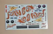 AMT 1/25 1975 CHEVY FOXY BOX CUSTOM VAN DECAL SHEET