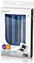 Playfect Advanced Super Stylus Set includes 3 x Extra Large, Colourful and Comfortable Styli Compatible with Nintendo DSi XL