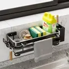 Kitchen Bathroom Shower Laundry Tap Caddy Shelf Organiser Rack Storage Holder