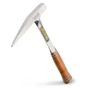 ESTWING Rock Pick - 13 oz Geology Hammer with Milled Face & Genuine Leather G...