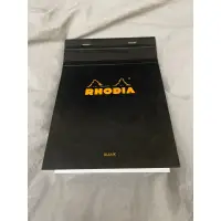 在飛比找蝦皮購物優惠-🛍【二手】RHODIA 黑色封面空白筆記本