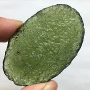 94.4Ct Genuine MOLDAVITE Czech Republic Certificate of Authenticity
