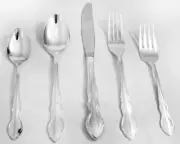BARONESS Silverplate by Towle 5 Piece Place Setting NEW NOT USED made in Korea