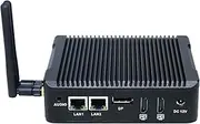 Fanless Mini PC, Industrial Computer, Windows 11 or Linux Ubuntu, Pentium N3700 J3710, HUNSN BX08, COM, 2 x LAN, DP, 2 x HDMI, SIM Slot, Vesa Mount, WOL, PXE, WDT Supported, 8G RAM, 256G SSD