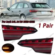 2X For Audi A4L A4 B9 2020-2023 LED Inner Tail Light Warning Lights Brake Light
