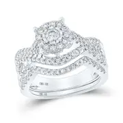 1 CTW-Diamond CIARA BRIDAL SET