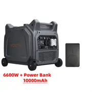 VoltX 6.6KW Inverter Generator 2 Wire Start + 10000mAh Power Bank
