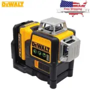 DW089LG 12V Green Laser Level with 360-Degree Visibility Laser+Battery+Charger