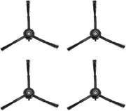 3 Arm Side Brushes For Roborock S8, S7, S6, S5, Q5, Q7, Q8, Qrevo Series, Pack of 4