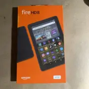 Amazon Fire HD 8 10th Gen. 32GB Tablet Wi-Fi 8" - Black (B099Z8HLHT). NEW