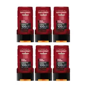 6x L'Oreal Paris Men Expert Stop Stress Shower Gel 300ml