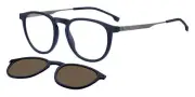 Boss 1640/CS Men Sunglasses Blue Ruthenium 51mm New & Authentic