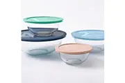 Pyrex Smart Essentials Mixing Bowl Set of 8 Pastel Lids