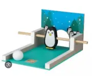 The Home Depot Kid's Workshop Kit Penguin Snowball Game DIY NEW