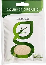 Gourmet Organic Herbs Ginger Ground 30 g Sachet