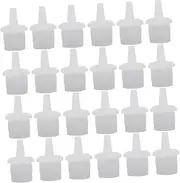 EPIGEIST 100pcs Eyelash Glue Bottle Stoppers Durable Nozzle Caps for Glue Bottles Easy to Use Enhanced Control for Eyelash Extensions