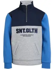 [St Goliath] Challenger Half Zip (3-7 Years) in Blue