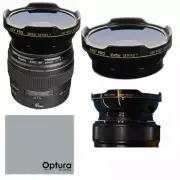 HD3 WIDE ANGLE LENS + MACRO LENS FOR Canon EF 85mm f/1.8 USM Lens