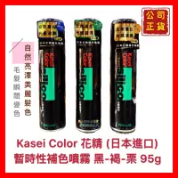 在飛比找蝦皮購物優惠-【Kasei Color 花精】伊露恩 黑彩 暫時性 補色噴