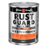 White Knight Rust Guard Quick Dry SLS Etch Primer Paint - 1L