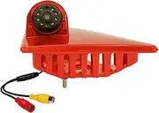 Auto Car Rear View Reverse Camera, for Opel, Movano, for Vauxhall, Movano, for Renault, Master, for Nissan, High Brake Light Parking Night-Vision Waterproof Night Vision